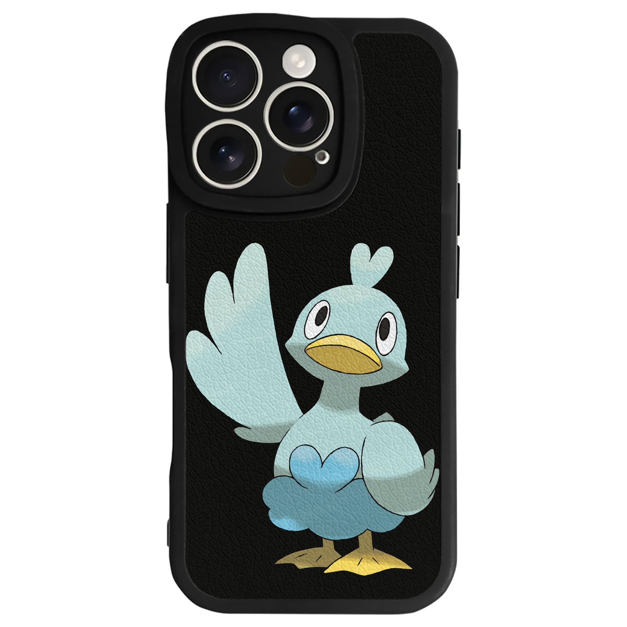 （画像用） ポケットモンスター Pokémon 【iPhone 16シリーズ対応】シリコンスマホケース（レザー調） 材質：シリコン